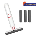 Portable Mini Squeeze Mop (পোর্টেবল মিনি স্কুইজ মপ - ৩টি স্পঞ্জ সহ)