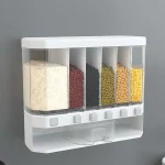 5-in-1 Wall Mounted Dry Food Dispenser (৫-ইন-১ মাল্টিপারপাস ড্রাই ফুড ডিসপেনসার) - Image 5