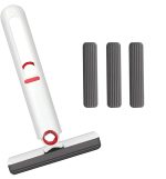 Portable Mini Squeeze Mop (পোর্টেবল মিনি স্কুইজ মপ - ৩টি স্পঞ্জ সহ) - Image 4