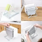3-Layer Countertop Towel & Rag Holder (৩-লেয়ার কাউন্টারটপ টাওয়েল ও র‍্যাগ হোল্ডার) - Image 5