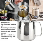 Premium Stainless Steel Oil Strainer Pot (প্রিমিয়াম স্টেইনলেস স্টিল অয়েল স্ট্রেইনার পট) - Image 3