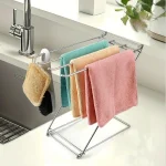 3-Layer Countertop Towel & Rag Holder (৩-লেয়ার কাউন্টারটপ টাওয়েল ও র‍্যাগ হোল্ডার) - Image 3