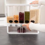 5-in-1 Wall Mounted Dry Food Dispenser (৫-ইন-১ মাল্টিপারপাস ড্রাই ফুড ডিসপেনসার) - Image 2