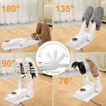 Electric Shoe Dryer & Warmer (ফোল্ডেবল সু ড্রায়ার উইথ UV লাইট) - Image 3
