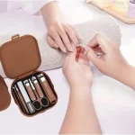 Premium Manicure Set (7 Pcs Portable Nail Care Kit) প্রিমিয়াম ম্যানিকিউর সেট - Image 2