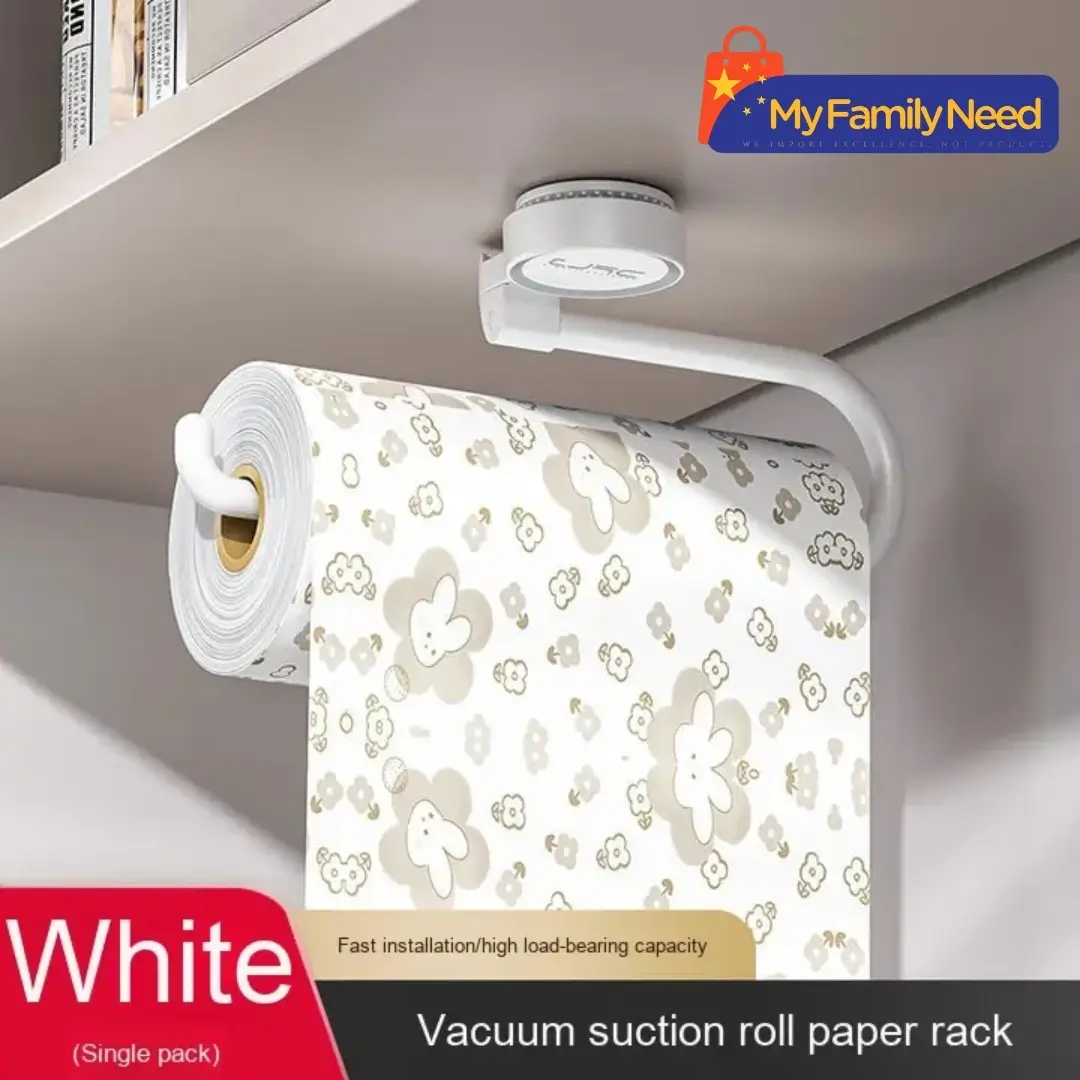 Untitled design (5) (1) Drill-Free Kitchen Tissue & Towel Holder (ড্রিল-ফ্রি কিচেন টিসু & তোয়ালে হোল্ডার) - Image 1