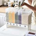 5-in-1 Wall Mounted Dry Food Dispenser (৫-ইন-১ মাল্টিপারপাস ড্রাই ফুড ডিসপেনসার) - Image 3