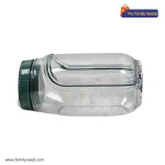Leak-Proof Flip Pickle Jar with Strainer Separator (Hourglass Design) - Image 3