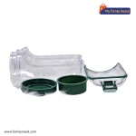 Leak-Proof Flip Pickle Jar with Strainer Separator (Hourglass Design) - Image 4