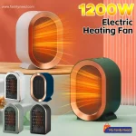 Portable Mini Electric Fan Heater (Desktop/Tabletop Space Heater) - Image 2