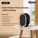 Portable Mini Electric Fan Heater (Desktop/Tabletop Space Heater) - Image 3