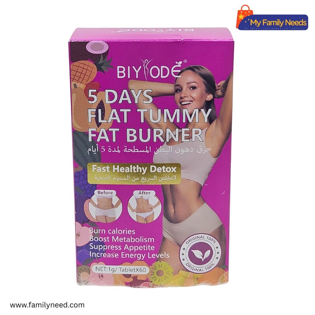 FN (2) BIYODE 5 Days Flat Tummy Fat Burner(1box) - Image 1