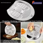 Premium Stainless Steel Multi-Functional Vegetable Grater & Slicer - Image 3